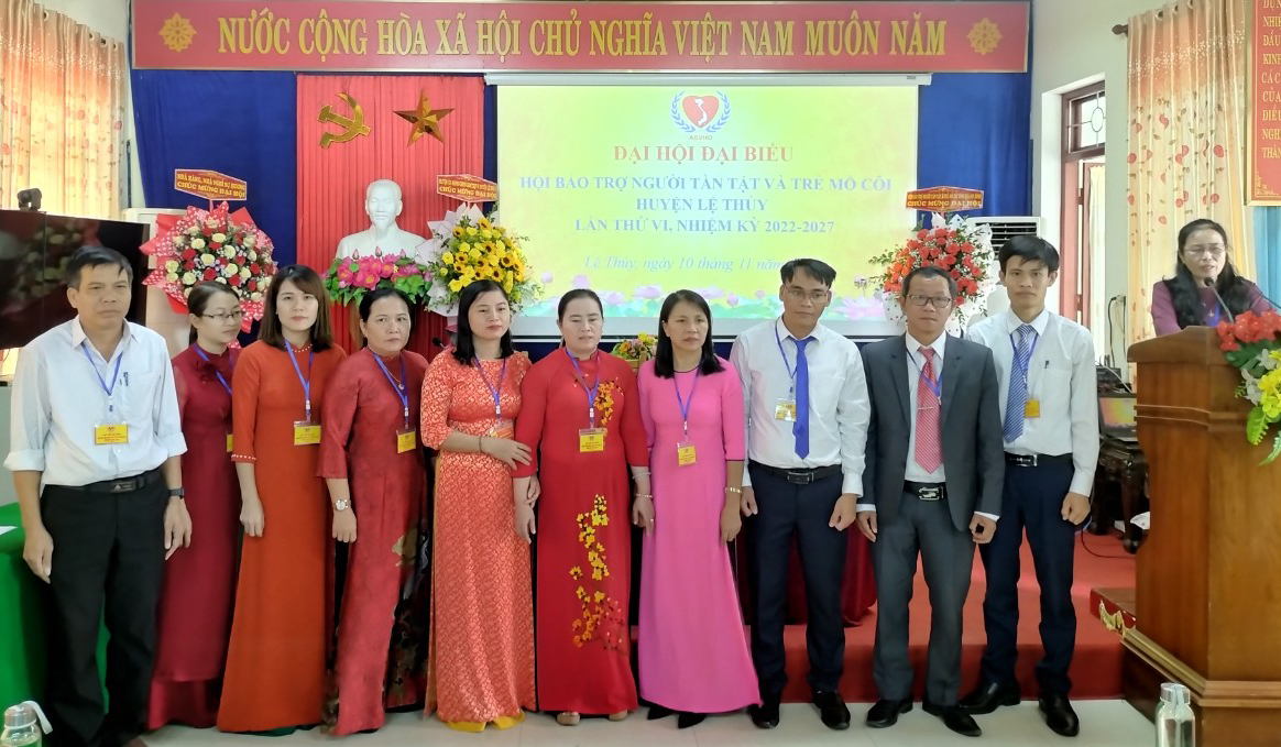 Đại hội Hội Bảo trợ người tàn tật và trẻ mồ côi huyện Lệ Thuỷ
