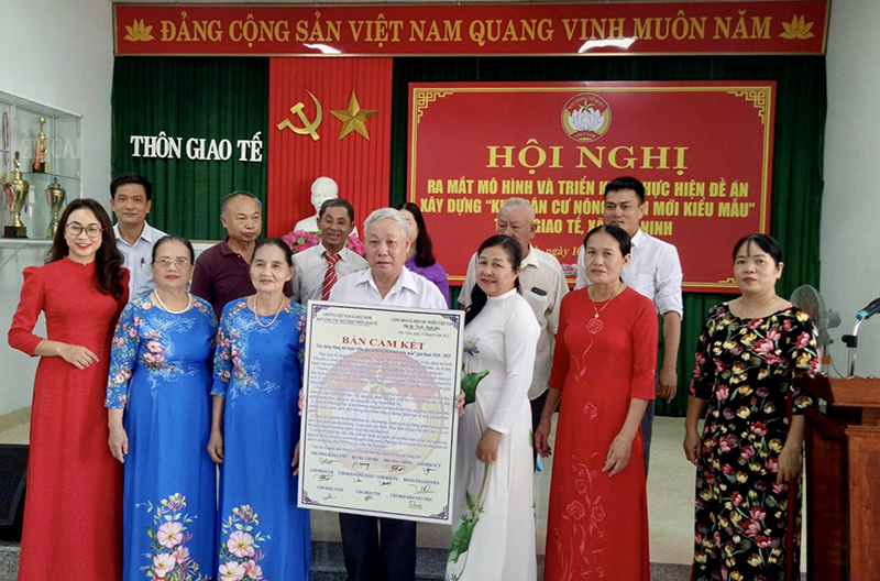 Nhân rộng 155 mô hình nông thôn mới và đô thị văn minh kiểu mẫu