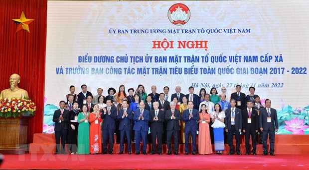 Chủ tịch nước: Cán bộ mặt trận đóng góp xây dựng hệ thống chính trị