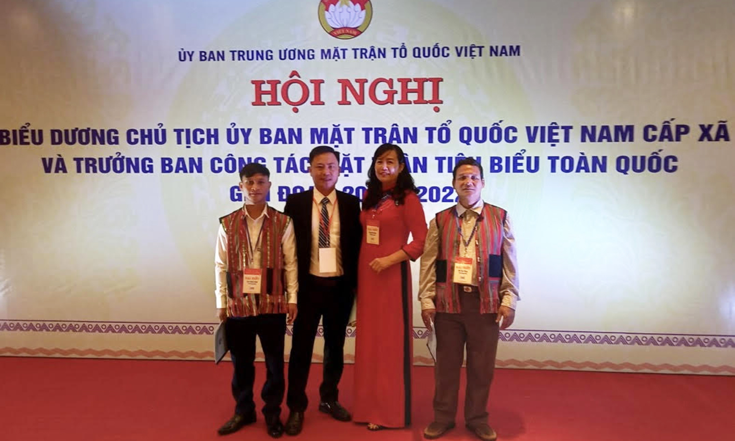 Quảng Bình có 4 cá nhân được vinh danh cán bộ mặt trận tiêu biểu toàn quốc