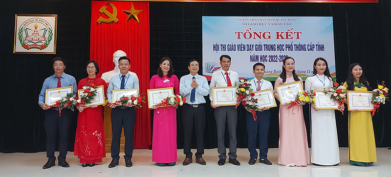 Hội thi giáo viên dạy giỏi THPT cấp tỉnh: Nhiều phần thi sáng tạo, có tính thực tiễn cao