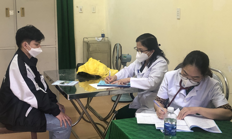 Minh Hóa: Triển khai khám sức khỏe nghĩa vụ quân sự