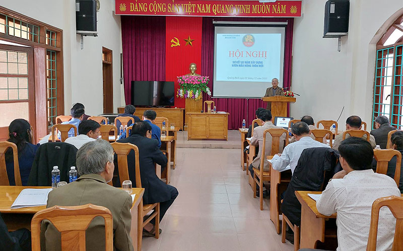Toàn tỉnh có 51 vườn mẫu nông thôn mới