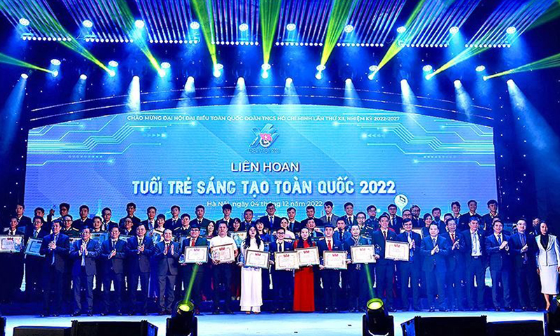 Tuyên dương 47 công trình, sản phẩm sáng tạo trẻ xuất sắc toàn quốc