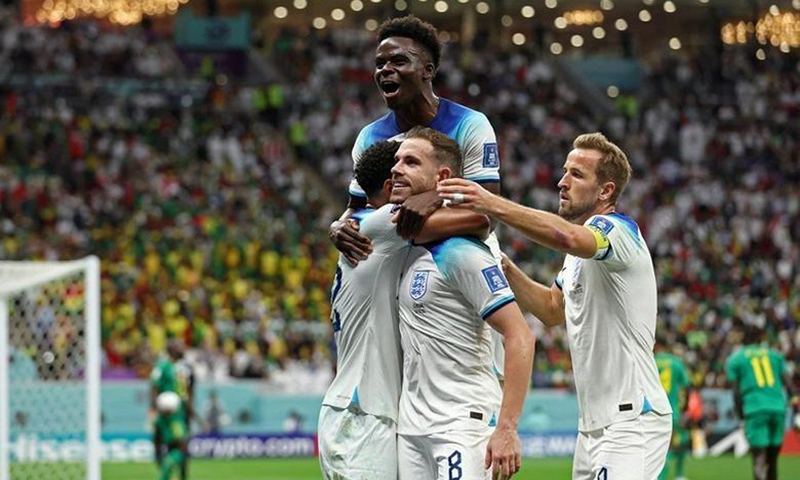 Hạ gục Senegal 3-0, Anh hẹn gặp Pháp ở tứ kết