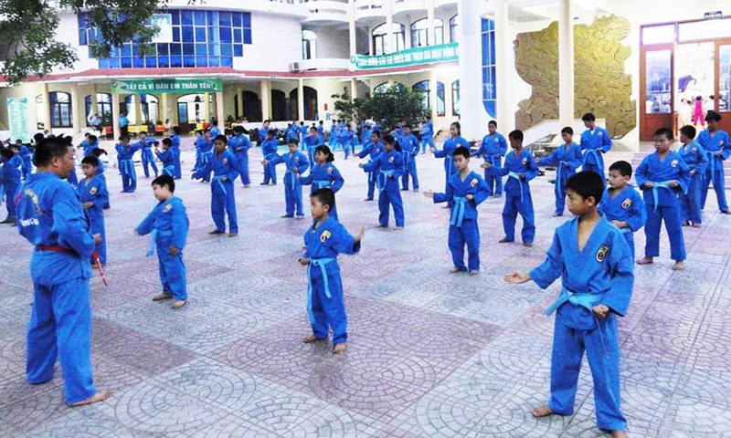 Vovinam trên miền cát trắng