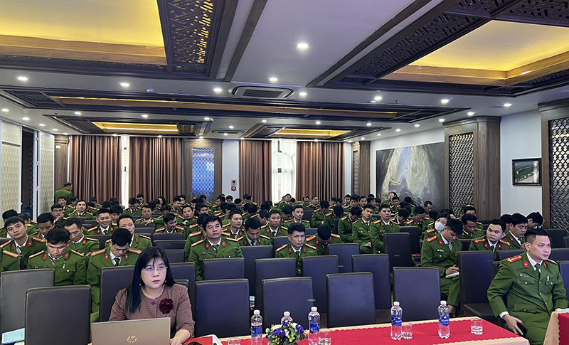 Tập huấn về công tác phòng, chống tệ nạn ma túy cho lực lượng công an