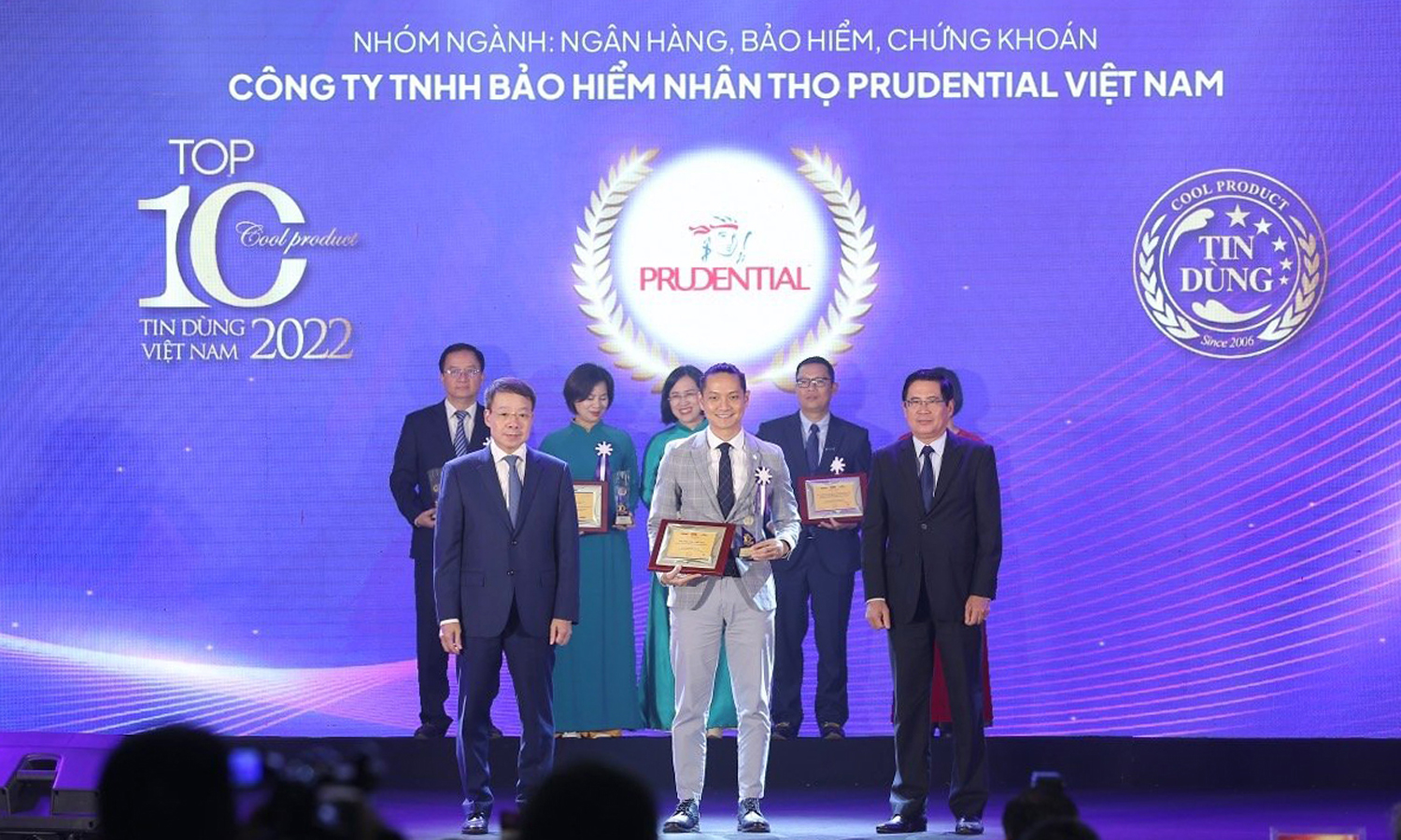 Sản phẩm mới của Prudential lọt Top 10 Sản phẩm-Dịch vụ tin dùng của năm