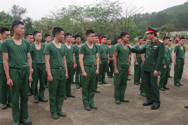 Bộ Chỉ huy Quân sự tỉnh kiểm tra công tác chuẩn bị huấn luyện chiến sỹ mới