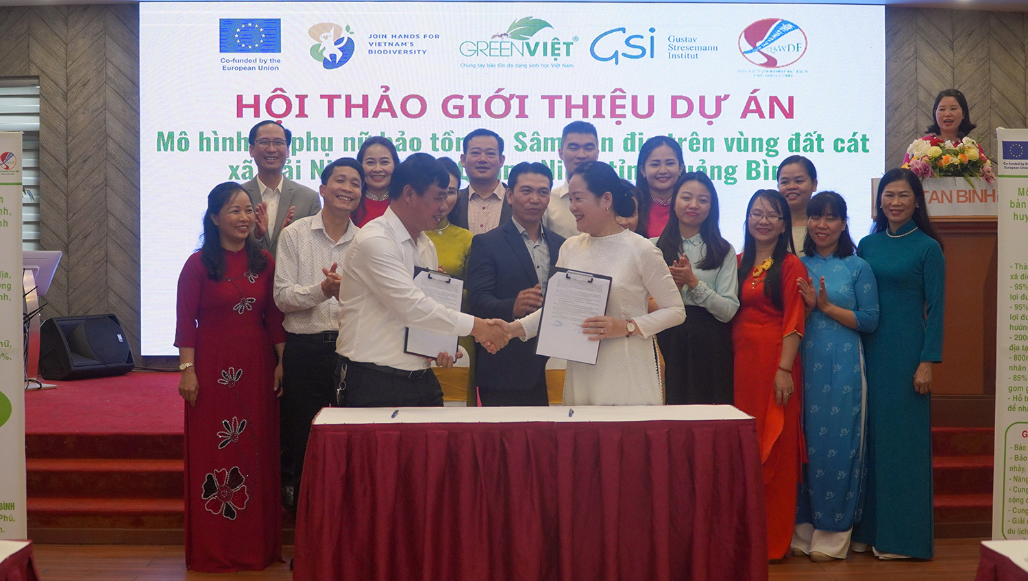 Bảo tồn cây sa sâm trên vùng cát xã Hải Ninh