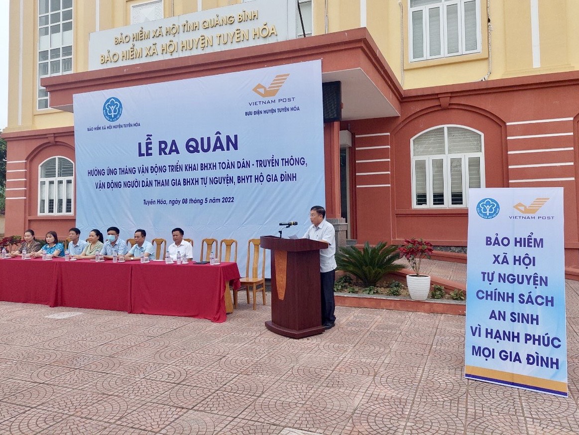BHXH huyện Tuyên Hóa: Nỗ lực vượt khó