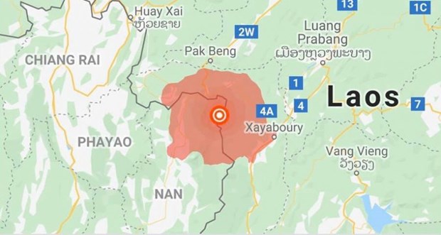 Miền Bắc nước Lào liên tiếp xảy ra các trận động đất nhỏ gây lo ngại