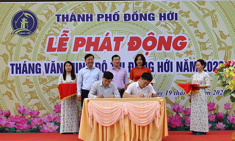 Phát động "Tháng Văn minh đô thị Đồng Hới năm 2023"