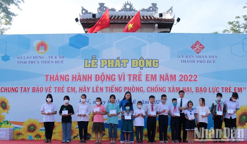Tháng hành động nhằm chung tay giảm thiểu tổn hại trẻ em