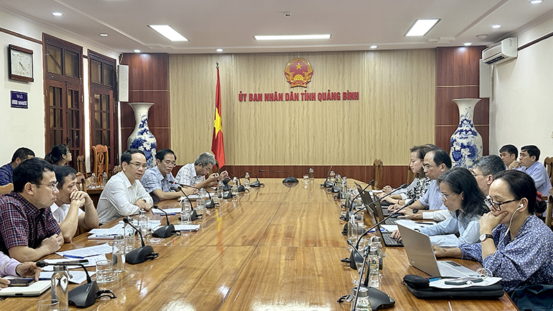 Chỉ đạo quyết liệt tiến độ, chất lượng dự án môi trường bền vững