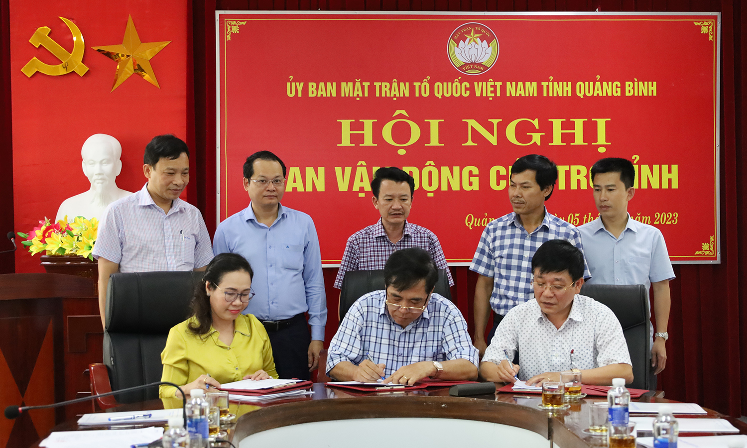 Thông qua quy chế hoạt động của Ban Vận động cứu trợ tỉnh
