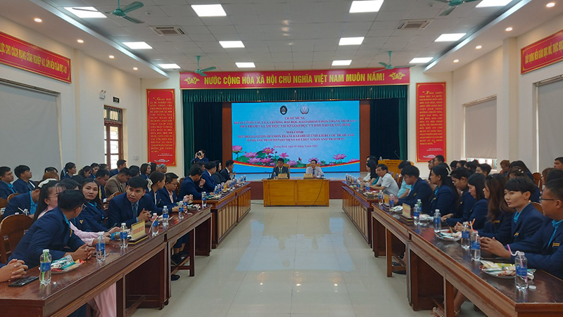 Sở Giáo dục-Đào tạo làm việc với Trường đại học Udon Thani Rajabhat (Thái Lan)