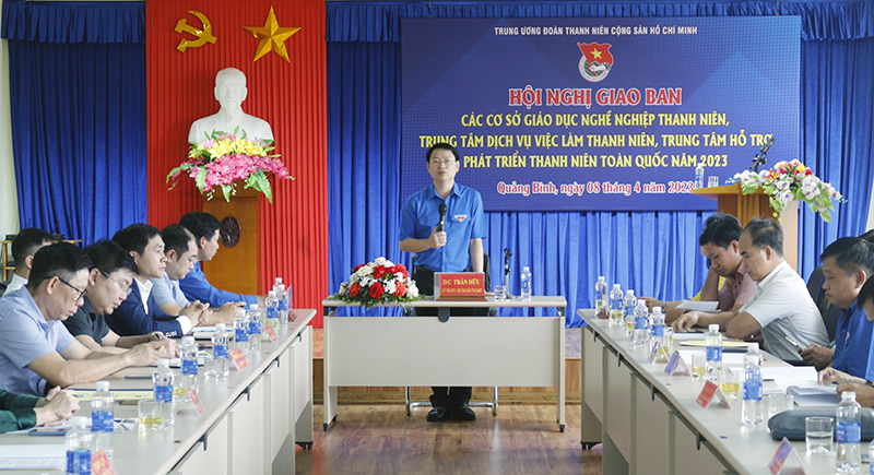 Giao ban các cơ sở giáo dục nghề nghiệp thanh niên