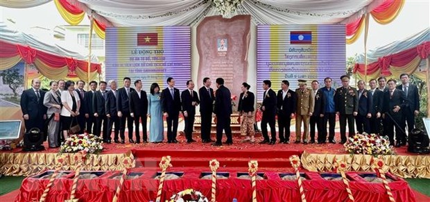 Tôn tạo khu di tích Chủ tịch Hồ Chí Minh tại Savannakhet của Lào