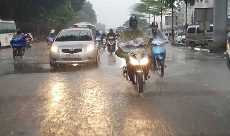 Từ đêm 14/4, cảnh báo mưa lớn ở Bắc Bộ và Bắc Trung Bộ