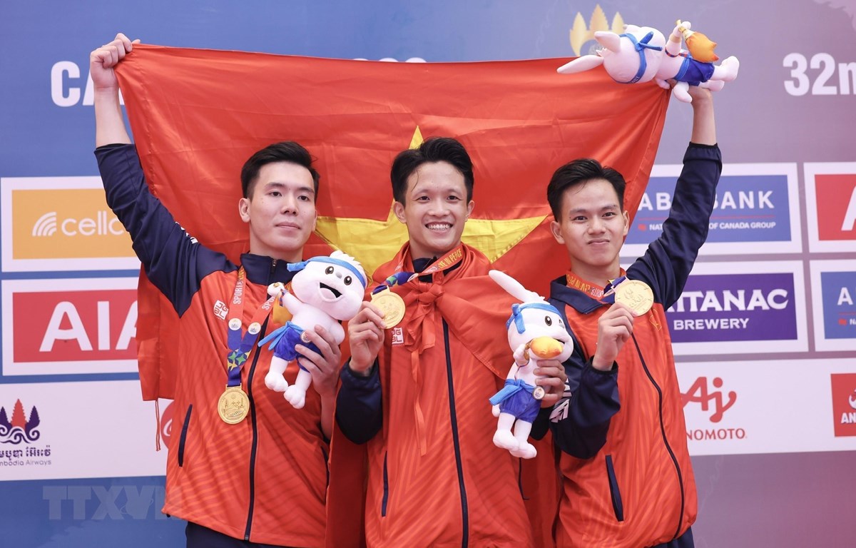 Bảng tổng sắp huy chương SEA Games ngày 6/5: Đoàn Việt Nam tăng tốc