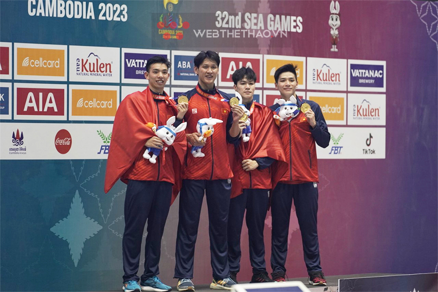 Vận động viên Nguyễn Huy Hoàng và Trần Hưng Nguyên tạo ấn tượng tại SEA Games 32