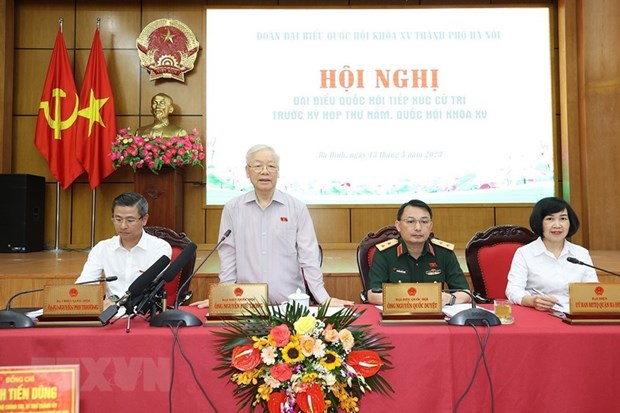 Tổng Bí thư: Hà Nội phải gương mẫu trong đấu tranh chống tham nhũng