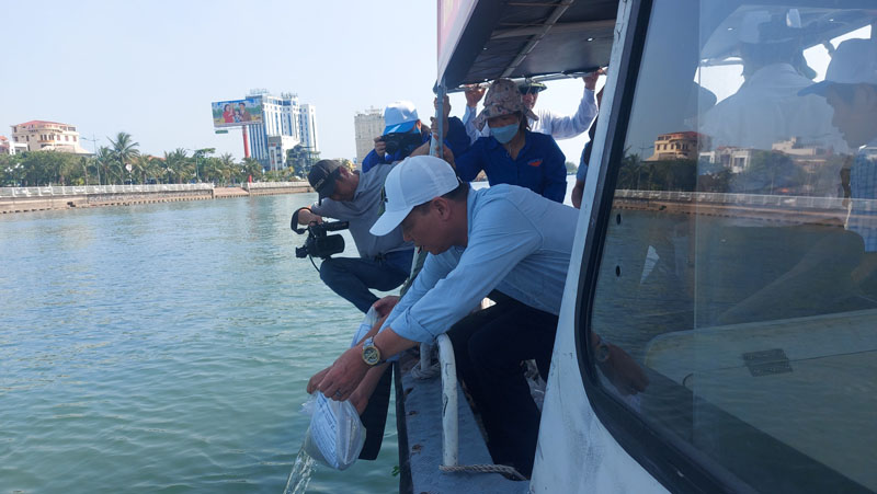 Thả 95 vạn tôm sú giống tái tạo nguồn lợi thủy sản