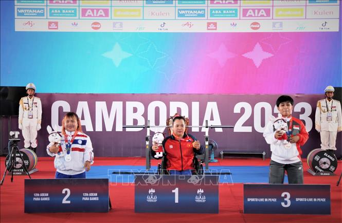 ASEAN Para Games 12: Bơi và cử tạ Việt Nam thắng lớn trong ngày ra quân