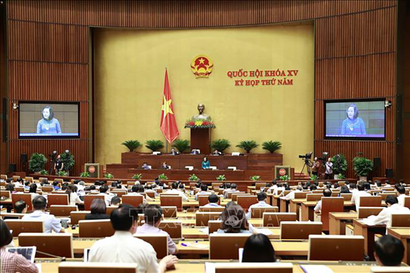 Thông cáo báo chí số 17, Kỳ họp thứ 5, Quốc hội khóa XV