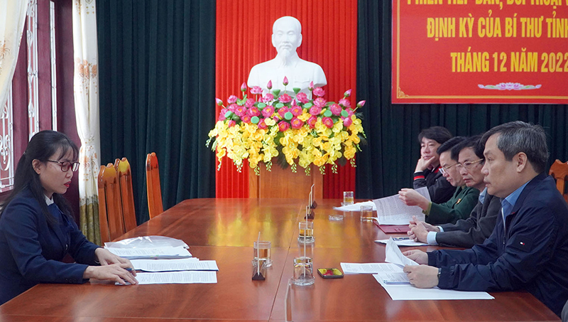 Mời tiếp công dân, đối thoại với nhân dân định kỳ, phiên tháng 6/2023