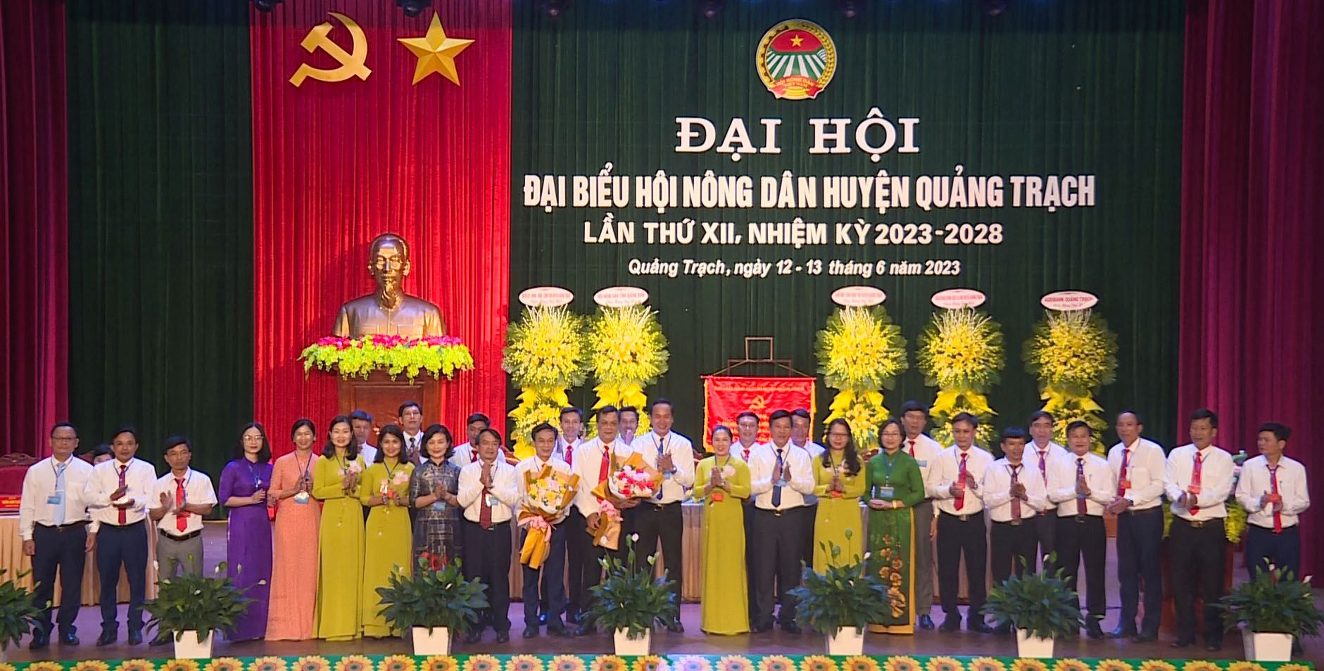 Đại hội Hội Nông dân huyện Quảng Trạch lần thứ XII, nhiệm kỳ 2023-2028