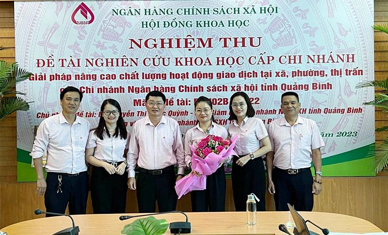 Nâng cao chất lượng hoạt động giao dịch cấp xã của Chi nhánh Ngân hàng Chính sách xã hội