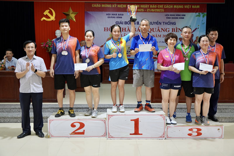 Giải bóng bàn truyền thống Hội Nhà báo Việt Nam tỉnh lần thứ XXIII