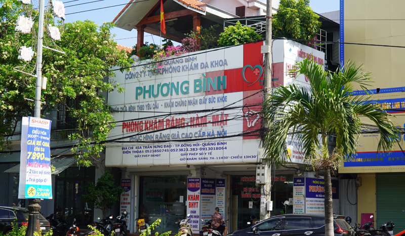 Rút công bố khám sức khỏe và sức khỏe lái xe của 2 phòng khám đa khoa Phương Bình, Tân Phước An