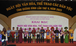 Khai mạc Ngày hội văn hóa, thể thao các dân tộc tỉnh Quảng Bình lần thứ II
