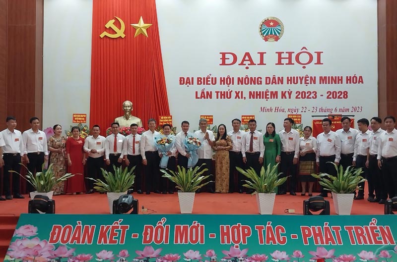 Đại hội Hội Nông dân huyện Minh Hóa lần thứ XI