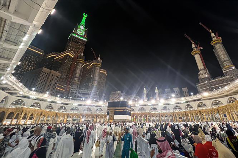 Saudi Arabia đón dòng người dự lễ hành hương Hajj đông nhất từ năm 2019