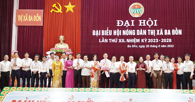 Đại hội đại biểu Hội Nông dân TX. Ba Đồn lần thứ XII