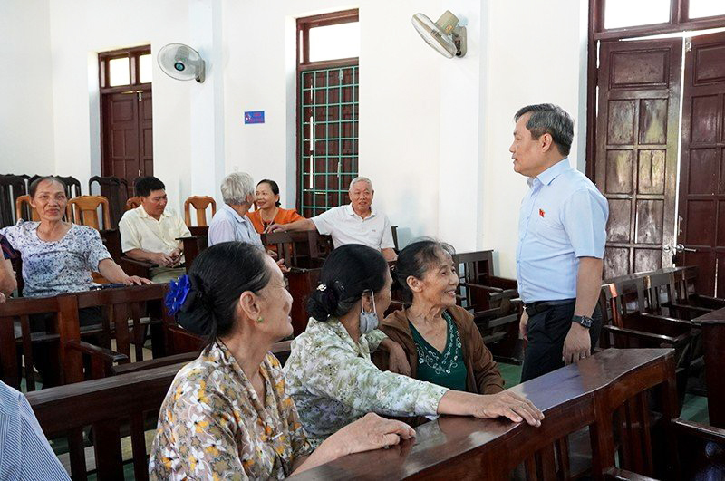 Đại biểu Quốc hội tỉnh tiếp xúc cử tri sau kỳ họp thứ 5, Quốc hội khóa XV
