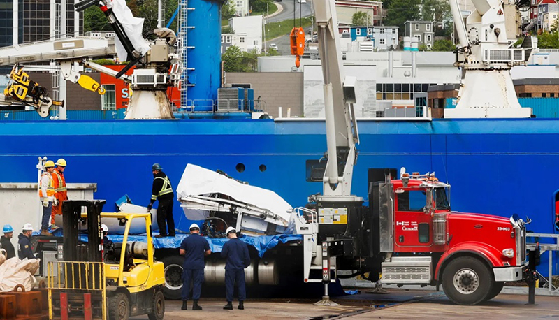 Đã vớt được các mảnh vỡ tàu lặn Titan, có thể có cả thi thể người