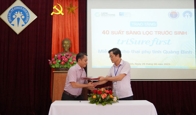 Xét nghiệm NIPT triSureFirst miễn phí cho thai phụ vùng sâu vùng xa