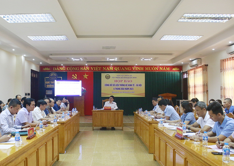 Công bố số liệu kinh tế-xã hội 6 tháng đầu năm 2023