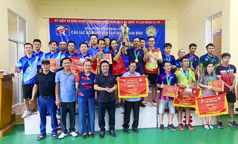 Bế mạc giải bóng bàn Quảng Bình Super League năm 2023