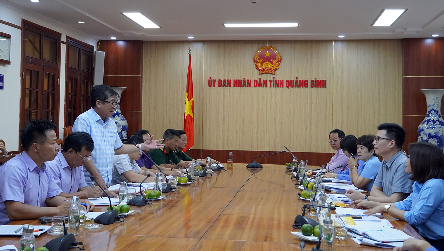 Đoàn Thanh tra của Ban Tôn giáo Chính phủ làm việc với UBND tỉnh