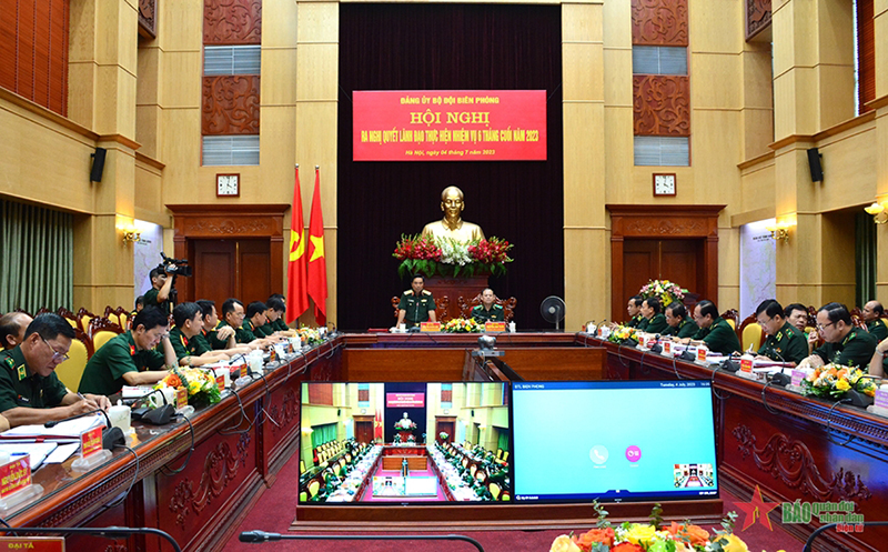 Đảng ủy Bộ đội Biên phòng tập trung lãnh đạo, chỉ đạo bảo vệ vững chắc chủ quyền an ninh biên giới