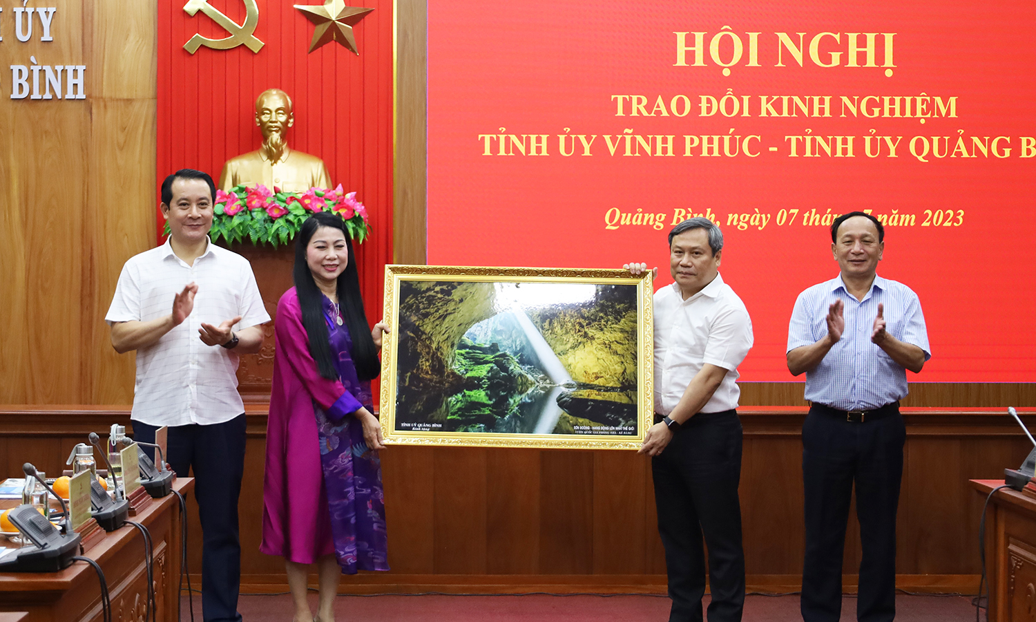 Tăng cường kết nối, hợp tác để Quảng Bình và Vĩnh Phúc cùng phát triển