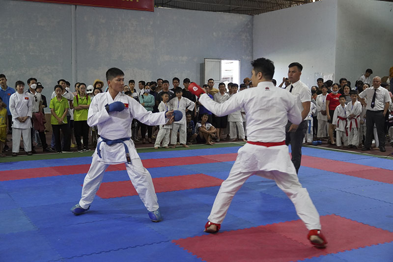 Khai mạc giải vô địch Karate các câu lạc bộ Quảng Bình mở rộng lần thứ II