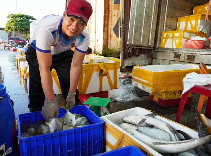 Sản lượng thủy sản đạt gần 46 nghìn tấn