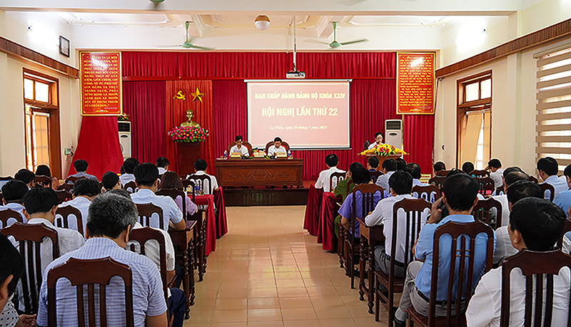 Lệ Thủy: Sơ kết giữa nhiệm kỳ thực hiện các chương trình hành động